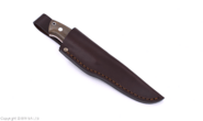 Brisa Trapper 95-green micarta N690Co Scandi Sheath trapper 95 BRS-063-2017-1558 - KNIFESTOCK