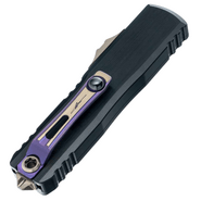 Microtech UTX-85 GEN III – DOUBLE EDGE MARFIONE SELECT BLUED BAKER FORGE DAMASCUS 1232-16MS3  - KNIFESTOCK