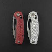 Petrified Fish PFP13 Viper K110 stonewash Fehér Twill szénszál - KNIFESTOCK