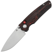 Tenable Knives Raven Stonewashed 14C28N, Piros és Fekete G-mascus T2109V3 - KNIFESTOCK