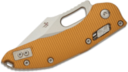 Microtech Stitch - RAM-LOK™ S/E Fluted Tan Stonewash Partial Serrated 169RL-11FL - KNIFESTOCK