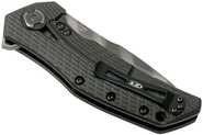 ZERO TOLERANCE Flipper Knife CPM-20CV TS Blade, Black G10 / Ti Handle 0308BLKTS - KNIFESTOCK