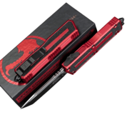Microtech SCARAB II GEN III T/E BLACK STANDARD RED 1279-1RD - KNIFESTOCK