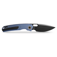 Vosteed Psyop Elmax Black Stonewash Blue Titanium A2205 - KNIFESTOCK