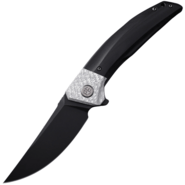 Petrified Fish PFP05Deepsea Black Stonewash K110 Szénszálas Fekete G10 PF - KNIFESTOCK