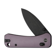 WE Purple Aluminum HandleBlack Stonewashed CPM S35VN BladeCrossbar Lock WE2307 - KNIFESTOCK