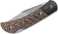 CIVIVI Rustic Gent Damascus Micarta Tan C914DS-2 - KNIFESTOCK