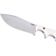 CRKT Minimalist Nessmuk Ivoire 12C27, Tranchant Satiné, Micarta 2375 - KNIFESTOCK