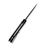 Anaaki Skeletonized Black Aluminum HandleBlack Stonewashed Nitro-V Blade - KNIFESTOCK