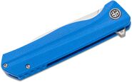 Petrified Fish PF818 Forward Satin D2 Blue G10 PF818BS - KNIFESTOCK