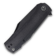 Petrified Fish PFP03 Victor Black Stonewash K110 Black Micarta PFP03DMW - KNIFESTOCK