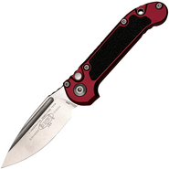 Microtech LUDT GEN III S/E STONEWASH STANDARD MERLOT 1135-10MR - KNIFESTOCK