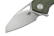 BESTECH RIVERSTONE 154cm, Satin, Canvas Micarta BL03D - KNIFESTOCK