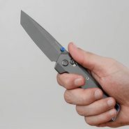 Vosteed Parallel 154CM Destroyer Grey,Dim Gray Titanium - KNIFESTOCK
