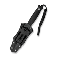 Civivi Perfrico Milled Black G10 HandleSatin Finished 14C28N BladeWith 1PC Black Lanyard - KNIFESTOCK
