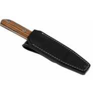 Viper MIRROR1 Spear Point Satin M390, Bocote Wood, Leather sheath VT4058BC - KNIFESTOCK