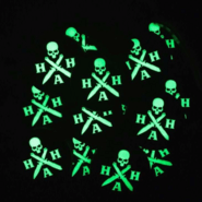 Hardcore Hardware HHA PVC Patch - 2018 HHA GITD Patch 2018 GITD Patch - KNIFESTOCK
