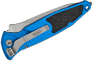 Microtech SOCOM ELITE T/E-A STONEWASH STANDARD BLUE 161A-10BL - KNIFESTOCK