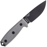 Couteau de survie ESEE Knives Modèle 3 lame noire, manche gris 3P-KO sans étui - KNIFESTOCK