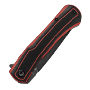 Tenable Knives Kratos Blackwash Nitro-V Black &amp; Red G10 - KNIFESTOCK