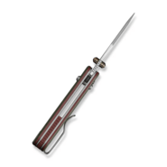Civivi Baby Banter 2 - TG Milled Green / Red G10 HandleIncludes 1PC Steel Tweezers &amp; Toothpick In T - KNIFESTOCK