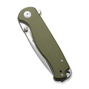 Sencut Errant OD Green G10 Handle Satin Finished 9Cr18MoV BladeLiner Lock S23054B-2 - KNIFESTOCK