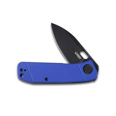 Kubey Hyde Lock Folding Blue G10 Handle Ku2104e - KNIFESTOCK