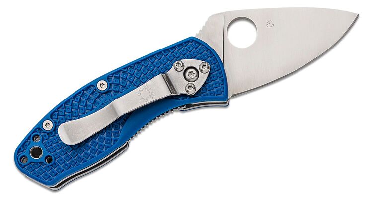 Spyderco Ambitious Lightweight Blue CPM S35VN C148PBL - KNIFESTOCK