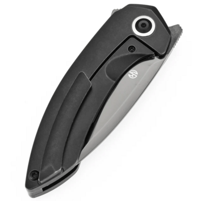 Kansept ODD 21 Mirror DLC CPM20CV,Blackwash Ti with Bronze Anodized Holes K1077A6 - KNIFESTOCK