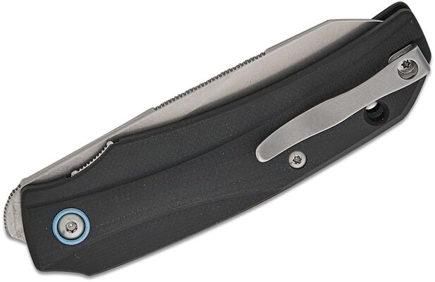 MKM ICE – MAGNACUT SW bld - GREY G10 hdl, S/S LINER Linerlock MK IC-GGY - KNIFESTOCK