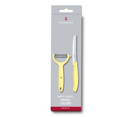 VICTORINOX zúbkovaný nôž a škrabka 2ks 6.7116.23L82 - KNIFESTOCK