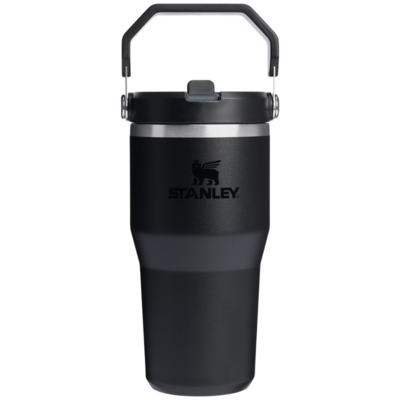 Stanley Termofľaša s integrovanou slamkou 600 ml The IceFlow™ Flip Straw 2.0 Tumbler Black - KNIFESTOCK