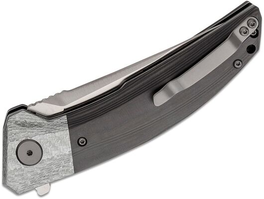 Petrified Fish PFP05 Deepsea Satin K110 Carbon Fiber PFP05CS - KNIFESTOCK