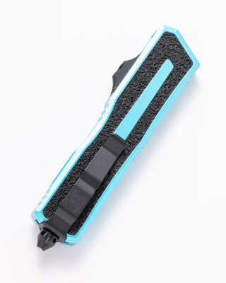 Microtech SCARAB II GEN III S/E BLACK STANDARD TURQUOISE 1278-1TQ - KNIFESTOCK