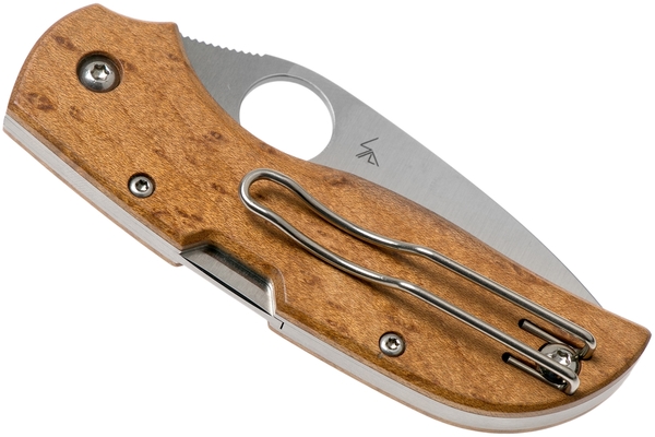 Spyderco Chapparal Birdseye Maple C152WDP - KNIFESTOCK