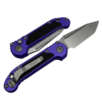 Microtech LUDT GEN III T/E STONEWASH STANDARD PURPLE 1136-10PU - KNIFESTOCK
