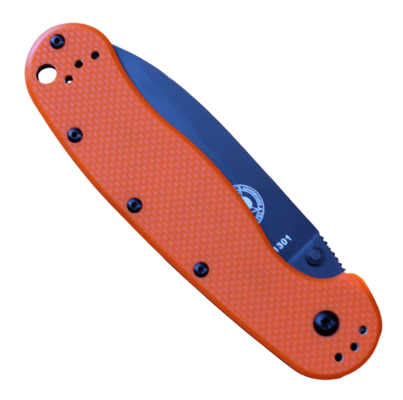 BRK-ESEE Avispa Black Finish Orange BRK1301ORB - KNIFESTOCK