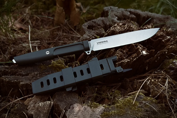 Extrema Ratio VIPERA CZARNY STONE WASHED NITROGEN - KNIFESTOCK