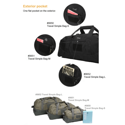 Magforce Travel Bag 23x11x11 KF #0650KF - KNIFESTOCK