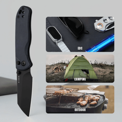 Kizer Drop Bear 2 | Nitro-V| Richlite(Blue Canyon)| - KNIFESTOCK