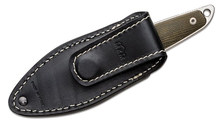MKM MAKRO1 Vihreä canvas Micarta BÖHLER M390 - DROP POINT MK MA01-GC - KNIFESTOCK