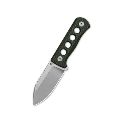 QSP Knife Canary 14C28N , Micarta, green QS141-C1 - KNIFESTOCK