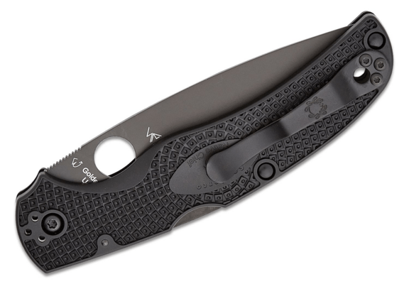 Spyderco Native Chief Black Lightweight Black Blade Reveal 13 C244PBBK - KNIFESTOCK