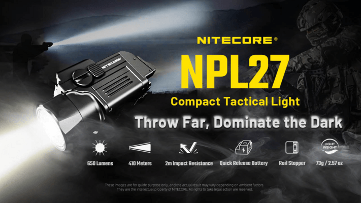 Nitecore Flashlight NPL27 - KNIFESTOCK