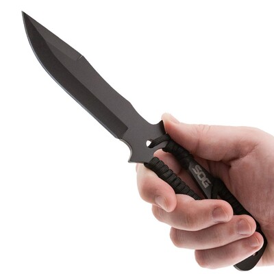 SOG THROWING KNIVES - 3 PACK-STAMPED, NYLON SHEATH  SOG-F041TN-CP - KNIFESTOCK