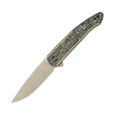 We Knife Smooth Sentinel, 20CV, Titanium, Aluminum Foil Carbon Fiber, We20043-5 - KNIFESTOCK