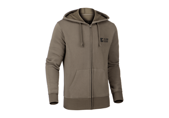 CLAWGEAR CG Logo Zip Hoodie RAL7013 M TMH34267 - KNIFESTOCK