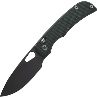 Miguron Moyarl 14c28n blade,Cross-bar lock Micarta handle, MGR-806AGN - KNIFESTOCK