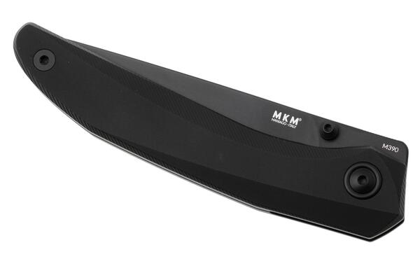 MKM DETONARIO – M390 NERO PVD bld - MANICO E CLIP IN ALLUMINIO ANODIZZATO NERO, LINER LOCK IN ACCIAI - KNIFESTOCK