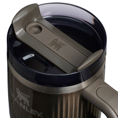 Stanley  The Quencher/Cup H2.0 Fluted Tumbler 600 ml/20oz Gunmetal Shine 10-13004-037 - KNIFESTOCK